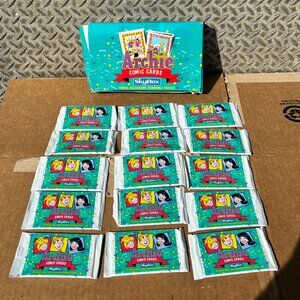 Archie Trading Cards x 15 Packs Archie Comic Publications 1992 Skybox